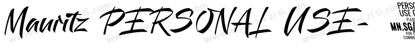 Mauritz PERSONAL USE字体转换